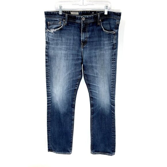 Ag Adriano Goldschmied Other - AG Adriano Goldschmied Jeans Mens 38x29 Blue Graduate Tailored Stretch Denim